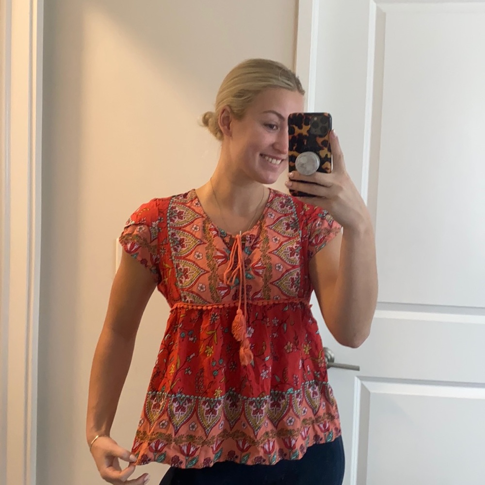 Cute Patterned Top - image 1